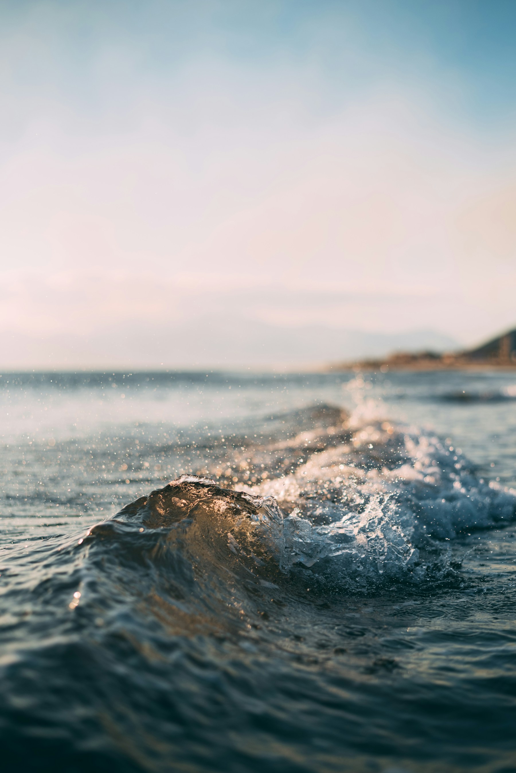 01 / A small wave, a long morning.